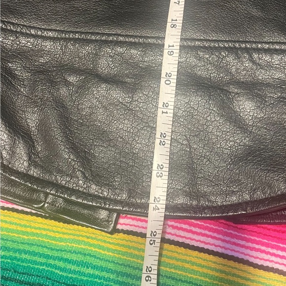 Straight to Hell black leather jacket. - Picture 10 of 12